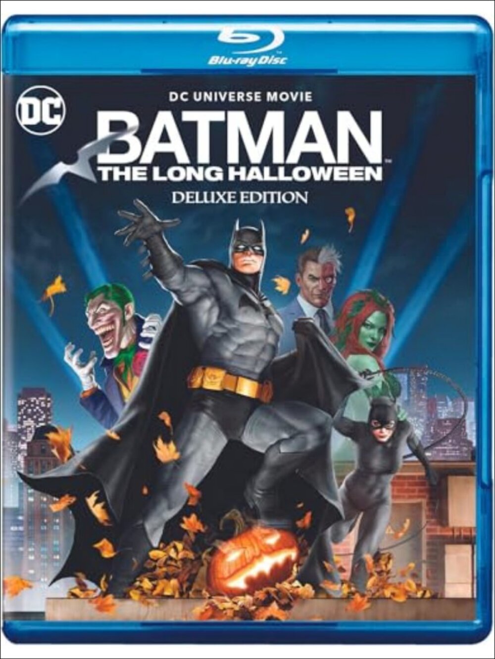 Batman The Long Halloween Deluxe Edition Blu-ray DCU Animated Movie